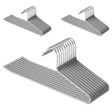 코멧 홈 논슬립 바지걸이, 그레이, 30개