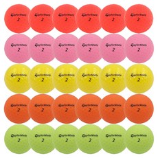 TaylorMade 二手高爾夫球 特A+級 42.67mm, 30顆, 混色