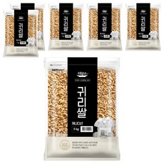 더담은 캐나다산 귀리쌀, 1kg, 6개
