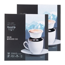 Handrip 藍山100滴濾式手沖咖啡, 10g, 30條, 2盒