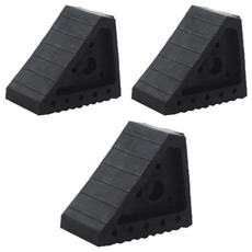 新都產業 用於斜坡停車防止車輛滑動的輪擋, 3個