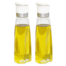 Kitensil SinoGlass 重力油瓶 白色, 2個, 500ml