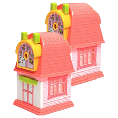 morning glory 14000 蒙斯 MY HOUSE 削鉛筆機 女, 混合顏色, 2個