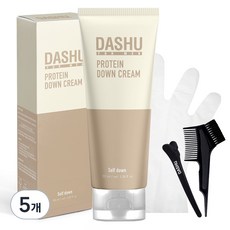 다슈 포 맨 단백질 다운 크림, 100ml, 5개