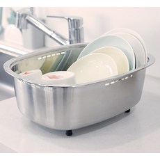 MONOMENT 不鏽鋼排水孔碗盤架, 單色, 1個