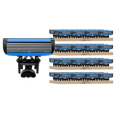 comet Home 六刀頭刮鬍刀替換刀片, 48個, 1入