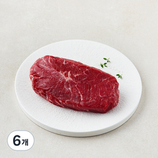미국산 초이스 부채살 스테이크 (냉장), 300g, 6개