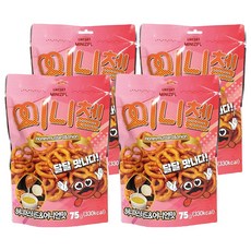 LIKESKY 迷你椒鹽捲餅 蜂蜜芥末洋蔥口味, 75g, 4包