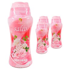 살래오 향기 부스터 섬유유연제 스윗 블라썸 핑크, 550g, 4개