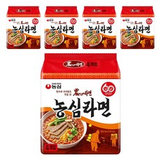 농심 라면 124g, 20개