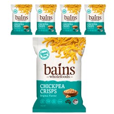 bains wholefoods 鷹嘴豆脆片 原味 無麩質, 100g, 5包