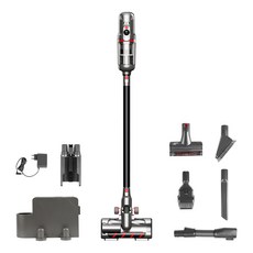 [쿠팡수입] 퍼피유 몬스터 파워 듀얼 롤러 무선 청소기, T12 Mate, 블랙