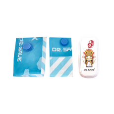 MODCON 摩肯 DR.SAVE 充抽兩用真空機壓縮袋5件組 媽祖插電款, 抽真空機本體7.5 x 5.5cm + 真空收納袋大(70 x 50cm) + 真空收納袋小(60 x 40cm), 1組