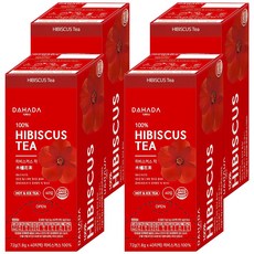 다하다 히비스커스차, 1.8g, 40개입, 4개