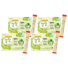 aolda 青葡萄口味果凍條隨身包 30條入, 600g, 4盒