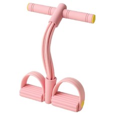 레벨굿즈 홈트 전신 로잉밴드 6선, 핑크, 1개