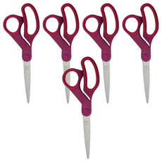 YUANSHIN 辦公事務剪刀/工具剪/剪刀, 5入, YS-7076