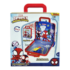 MARVEL 漫威 SPIDER-MAN 蜘蛛人 4合1桌上遊戲組, SPIDER-MAN 蜘蛛人 藍色 + 紅色, 1組