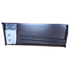 AMOS 沖孔置物架 121 x 46 x 90cm 黑色 3層