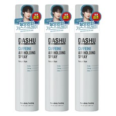 다슈 데일리 카페인 에어 홀딩 헤어스프레이, 180ml, 3개