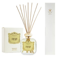 산타마리아노벨라 피렌체 1221 룸 디퓨저 + 스틱 세트, 1개, 250ml, 프리지아