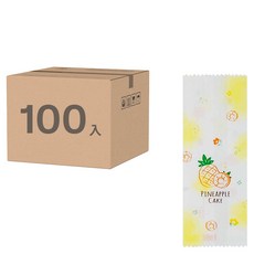 紙袋 鳳梨花園 BP8097, 5x3x13.5 cm, 100入, 100個, 1包