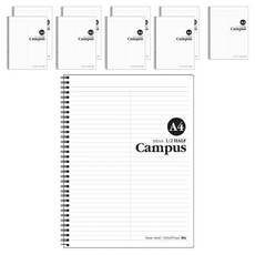 ibis A4 PP 雙格式左翻筆記本, 白色, 10個