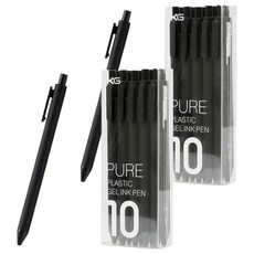 카코 퓨어 소프트 젤펜 0.5mm, 블랙, 20개