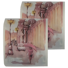 CARD LOVER 信的戀人 全世界路過 和紙膠帶 40mm x 5m, 俄羅斯, 2個