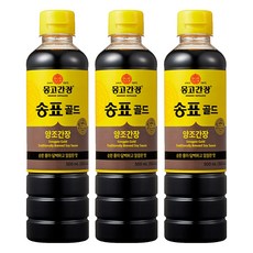 蒙古醬油 松票Gold, 500ml, 3個