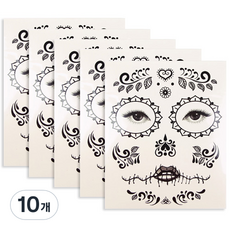 파티해 스컬페이스 타투, 블랙맨, 10개