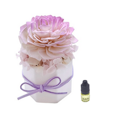 Floral M 克里斯蒂娜 香氛擴香花 附香氛油 Set, 黛安娜紫, 1組