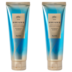 plu 緊緻身體磨砂膏, 180g, 2個