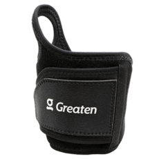 Greaten 極騰 高爾夫防曲腕護腕, 黑色, 1個