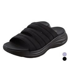 SKECHERS Vapor Foam女款休閒系列涼拖鞋, 230, 黑色(SL0WSCFM071)