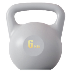 이츠굿텐 물 주입식 케틀벨, 그레이, 6kg, 1개