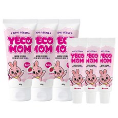 Yecomam Chika Care 牙膏 第1階段 60g+小型牙膏 15g, 60g, 3套