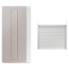 삼성전자 19.2㎡(5.8평) BESPOKE 무풍 윈도우핏 에어컨 AW06C7155TWAZ + 설치키트 세트 방문설치, AW06C7155TWA, 단품 + 설치키트 35cm