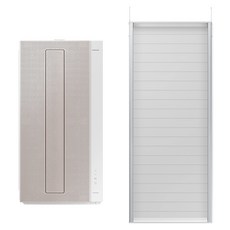 삼성전자 19.2㎡(5.8평) BESPOKE 무풍 윈도우핏 에어컨 AW06C7155TWAZ + 설치키트 세트 방문설치, AW06C7155TWA, 단품 + 설치키트 105cm