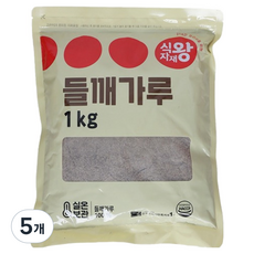 식자재왕 들깨가루, 1kg, 5개