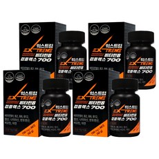 익스트림 비타민B 컴플렉스 700 42g, 60정, 4개