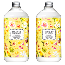 BOUQUET GARNI 深層香氛衣物柔軟精 依蘭 正裝, 2個, 1L