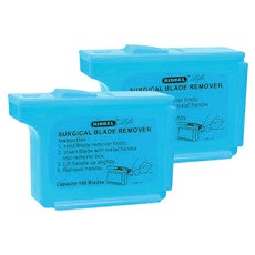 皮膚平面材料刀片丟棄, 2個, 單色