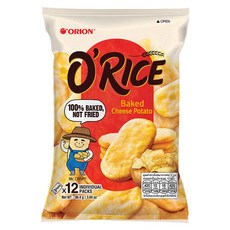 ORION 好麗友 O'RICE米餅 起司馬鈴薯口味, 86.4g, 1袋