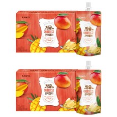 팅글 곤약젤리 애플망고맛 10개입, 1.3kg, 2박스