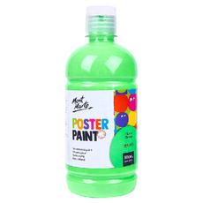 蒙瑪特 廣告顏料 螢光綠色, 500ml, 1色