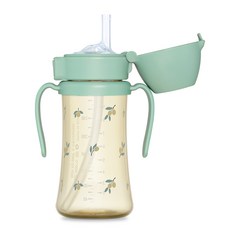 그로미미 PPSU 유아용 빨대컵, 300ml, 1개, 피스타치오