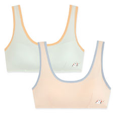 Juniday 學生內衣 第2階段 女孩 2件組