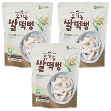 맛있는풍경 유기농 쌀떡뻥, 플레인, 25g, 3개