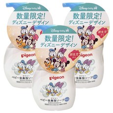 pigeon 貝親 沐浴慕斯 藍色清爽 無香, 500ml, 3瓶